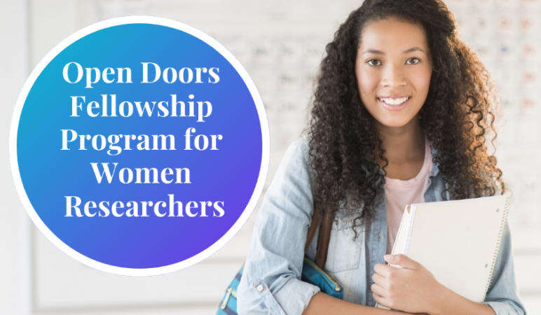 Open Doors Fellowship Program (ODFP) Accepting Applications for 2024 Program