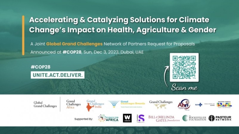 Global Grand Challenges Network Announces $12 Million Joint Funding Call to Tackle Climate Change Effects