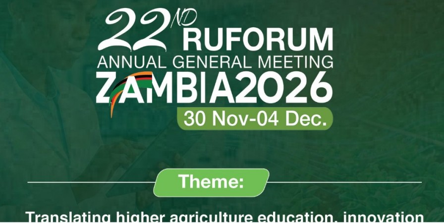 Zambia to Host 22nd RUFORUM AGM Focused on African Higher Education and Development